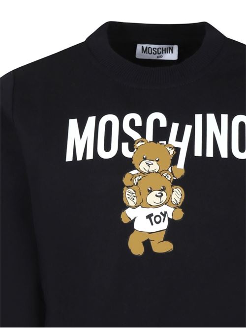 Felpa bambino con orsetti MOSCHINO KID-TEEN | H6F05RLCA4360100